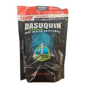NWT Nutramax Dasuquin Senior Large Dogs Joint Health Supplement, 84 Soft Chews